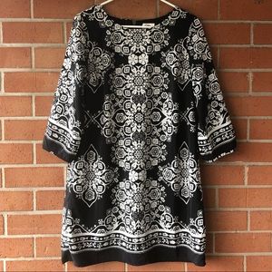 Old navy black and white dress